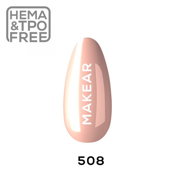 Makear gel polish 508 on tip
