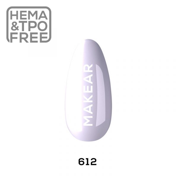 Makear gel polish 612 on tip