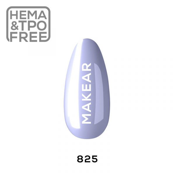 Makear gel polish 825 on nail