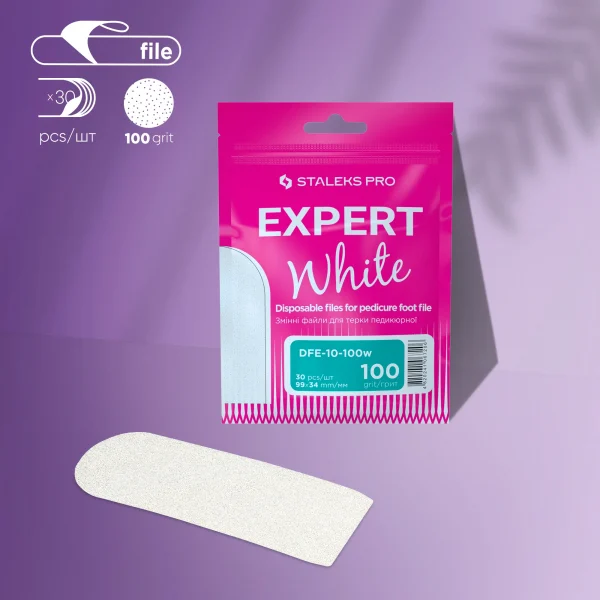 Staleks Pro Disposable files for metal foot file 100 grit