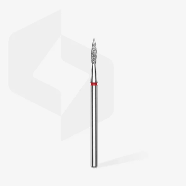 Staleks Pro Diamond Bit Flame Red 2,3mm / 8mm