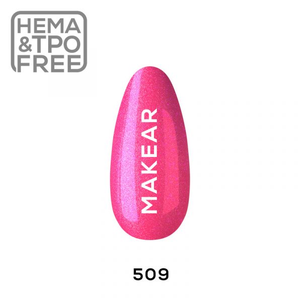 Makear gel polish 509 on tip