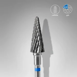 Stalex Pro Carbide Nail Drill Bit Cone Blue EXPERT